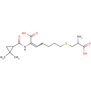 CAS No:82009-34-5 (Z)-7-[(2R)-2-amino-2-carboxyethyl]sulfanyl-2-[[(1S)-2,<br />2-dimethylcyclopropanecarbonyl]amino]hept-2-enoic acid