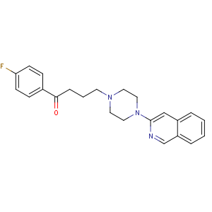 CAS No:82117-51-9 1-(4-fluorophenyl)-4-(4-isoquinolin-3-ylpiperazin-1-yl)butan-1-one