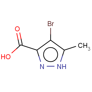 CAS No:82231-52-5 4-bromo-5-methyl-1H-pyrazole-3-carboxylic acid
