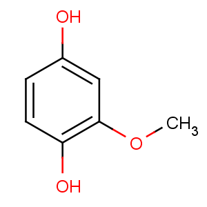 CAS No:824-46-4 2-methoxybenzene-1,4-diol