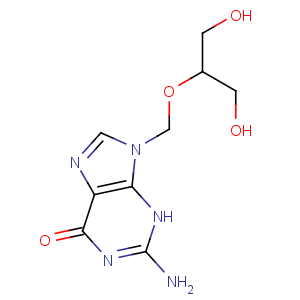 CAS No:82410-32-0 2-amino-9-(1,3-dihydroxypropan-2-yloxymethyl)-3H-purin-6-one