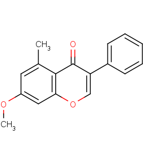 CAS No:82517-12-2 7-methoxy-5-methyl-3-phenylchromen-4-one
