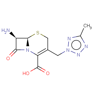 CAS No:82549-51-7 (6r,7r)-7-amino-3-[(5-methyl-2h-tetrazol-2-yl)methyl]-8-oxo-5-thia-1-azabicyclo[4.2.0]oct-2-ene-2-carboxylic acid