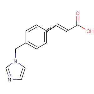 CAS No:82571-53-7 (E)-3-[4-(imidazol-1-ylmethyl)phenyl]prop-2-enoic acid