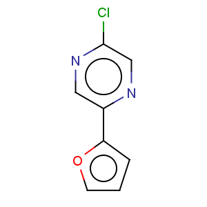 CAS No:82619-63-4 Pyrazine,2-chloro-5-(2-furanyl)-