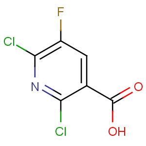 CAS No:82671-06-5 2,6-dichloro-5-fluoropyridine-3-carboxylic acid