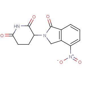 CAS No:827026-45-9 3-(7-nitro-3-oxo-1H-isoindol-2-yl)piperidine-2,6-dione