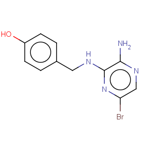 CAS No:827602-49-3 4-[(3-Amino-6-bromopyrazin-2-ylamino)methyl]phenol