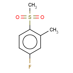 CAS No:828270-62-8 Benzene,4-fluoro-2-methyl-1-(methylsulfonyl)-