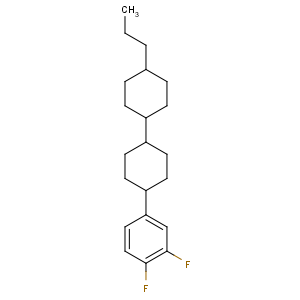 CAS No:82832-57-3 1,2-difluoro-4-[4-(4-propylcyclohexyl)cyclohexyl]benzene