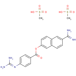 CAS No:82956-11-4 6-Amidino-2-naphthyl 4-guanidinobenzoate dimethanesulfonate