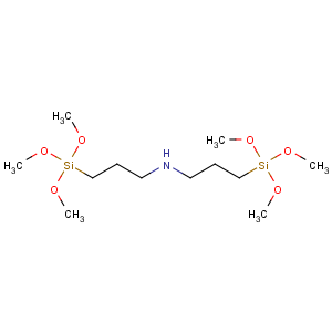 CAS No:82985-35-1 3-trimethoxysilyl-N-(3-trimethoxysilylpropyl)propan-1-amine