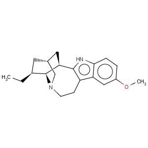 CAS No:83-74-9 Ibogamine, 12-methoxy-