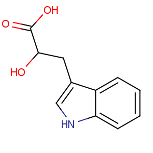 CAS No:832-97-3 2-hydroxy-3-(1H-indol-3-yl)propanoic acid