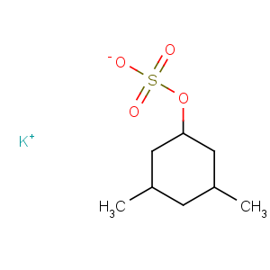 CAS No:83242-74-4 Cyclohexanol,3,5-dimethyl-, 1-(hydrogen sulfate), potassium salt (1:1)