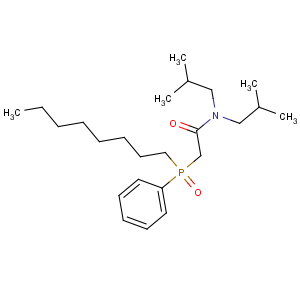 CAS No:83242-95-9 N,N-bis(2-methylpropyl)-2-[octyl(phenyl)phosphoryl]acetamide