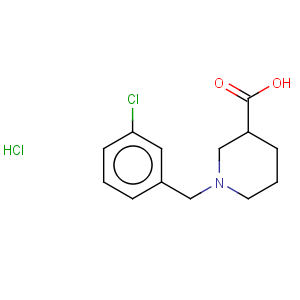 CAS No:832739-59-0 3-Piperidinecarboxylicacid, 1-[(3-chlorophenyl)methyl]-