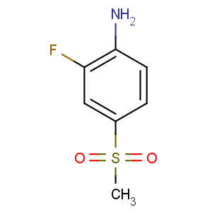 CAS No:832755-13-2 2-fluoro-4-methylsulfonylaniline