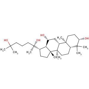 CAS No:83349-37-5 (3beta,12beta,20R)-dammarane-3,12,20,25-tetrol