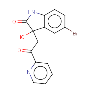 CAS No:83393-50-4 5-Bromo-3-hydroxy-3-(2-oxo-2-pyridin-2-yl-ethyl)-1,3-dihydro-indol-2-one