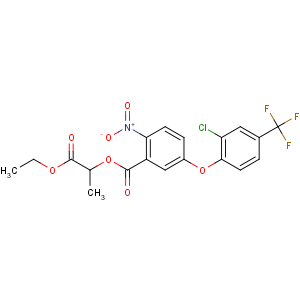 CAS No:83513-60-4 (1-ethoxy-1-oxopropan-2-yl)<br />5-[2-chloro-4-(trifluoromethyl)phenoxy]-2-nitrobenzoate