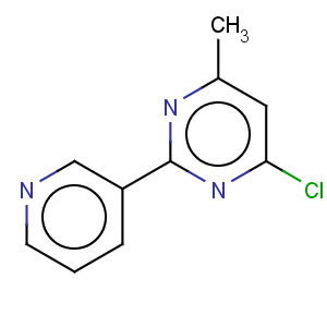 CAS No:83551-42-2 Pyrimidine,4-chloro-6-methyl-2-(3-pyridinyl)-