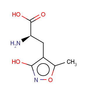 CAS No:83654-13-1 4-Isoxazolepropanoicacid, a-amino-2,3-dihydro-5-methyl-3-oxo-,(aR)-