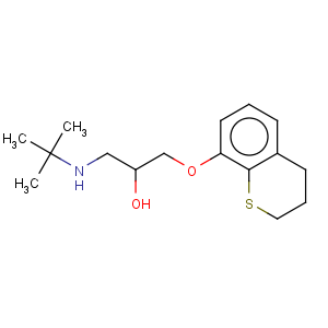 CAS No:83688-84-0 2-Propanol,1-[(3,4-dihydro-2H-1-benzothiopyran-8-yl)oxy]-3-[(1,1-dimethylethyl)amino]-