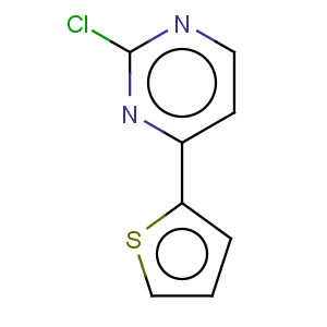 CAS No:83726-75-4 Pyrimidine,2-chloro-4-(2-thienyl)-