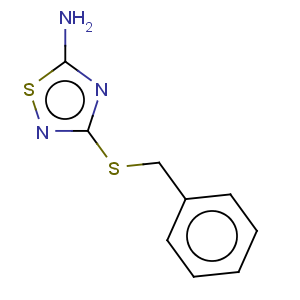 CAS No:83757-08-8 1,2,4-Thiadiazol-5-amine,3-[(phenylmethyl)thio]-