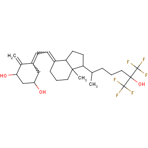 CAS No:83805-11-2 (1R,3S,5Z)-5-[(2E)-2-[(1R,3aS,7aR)-7a-methyl-1-[(2R)-7,7,<br />7-trifluoro-6-hydroxy-6-(trifluoromethyl)heptan-2-yl]-2,3,3a,5,6,<br />7-hexahydro-1H-inden-4-ylidene]ethylidene]-4-methylidenecyclohexane-1,<br />3-diol
