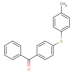 CAS No:83846-85-9 [4-(4-methylphenyl)sulfanylphenyl]-phenylmethanone