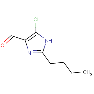 CAS No:83857-96-9 2-butyl-5-chloro-1H-imidazole-4-carbaldehyde