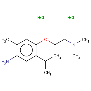 CAS No:83880-23-3 Benzenamine,4-[2-(dimethylamino)ethoxy]-2-methyl-5-(1-methylethyl)-