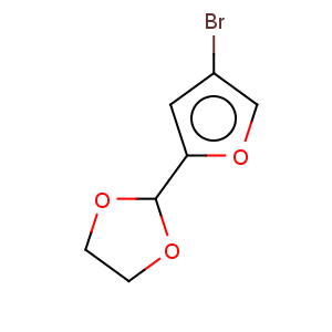 CAS No:83953-42-8 1,3-Dioxolane,2-(4-bromo-2-furanyl)-