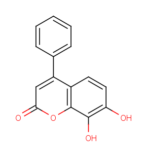 CAS No:842-01-3 7,8-dihydroxy-4-phenylchromen-2-one