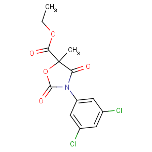 CAS No:84332-86-5 ethyl<br />3-(3,5-dichlorophenyl)-5-methyl-2,4-dioxo-1,3-oxazolidine-5-carboxylate
