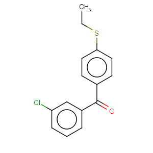 CAS No:844884-99-7 3-Chloro-4'-(ethylthio)benzophenone