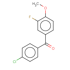 CAS No:844885-05-8 4-Chloro-3'-fluoro-4'-methoxybenzophenone
