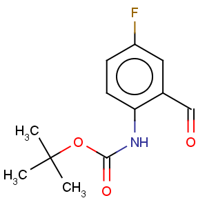 CAS No:844891-31-2 Carbamic acid,(4-fluoro-2-formylphenyl)-, 1,1-dimethylethyl ester (9CI)