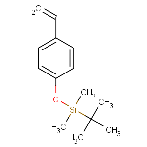 CAS No:84494-81-5 tert-butyl-(4-ethenylphenoxy)-dimethylsilane