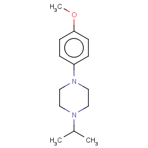 CAS No:84499-46-7 Piperazine,1-(4-methoxyphenyl)-4-(1-methylethyl)-