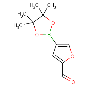 CAS No:846023-58-3 4-(4,4,5,5-tetramethyl-1,3,2-dioxaborolan-2-yl)furan-2-carbaldehyde