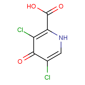 CAS No:846045-08-7 3,5-dichloro-4-oxo-1H-pyridine-2-carboxylic acid