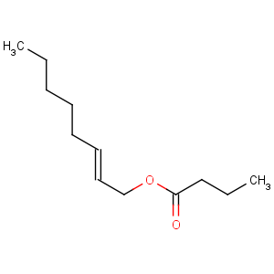 CAS No:84642-60-4 Butanoic acid,(2E)-2-octen-1-yl ester