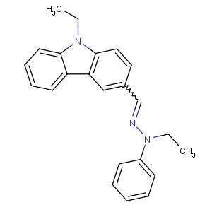 CAS No:84678-52-4 N-ethyl-N-[(9-ethylcarbazol-3-yl)methylideneamino]aniline