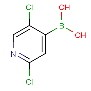 CAS No:847664-64-6 (2,5-dichloropyridin-4-yl)boronic acid