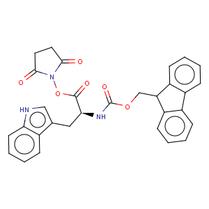 CAS No:84771-20-0 L-Tryptophan,N-[(9H-fluoren-9-ylmethoxy)carbonyl]-, 2,5-dioxo-1-pyrrolidinyl ester