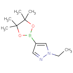 CAS No:847818-70-6 1-ethyl-4-(4,4,5,5-tetramethyl-1,3,2-dioxaborolan-2-yl)pyrazole
