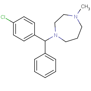 CAS No:848-53-3 1-[(4-chlorophenyl)-phenylmethyl]-4-methyl-1,4-diazepane